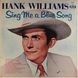 Hank Williams With His Drifting Cowboys Sing Me A Blue Song Vinyl LP USED