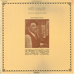 Fats Waller Original Sessions 1943 Vinyl LP USED