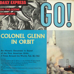 No Artist Go! - Colonel Glenn In Orbit Vinyl LP USED
