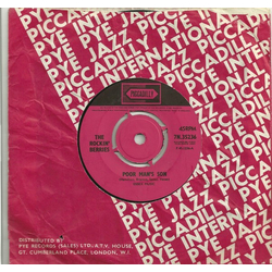 The Rockin' Berries Poor Man's Son Vinyl 7" USED