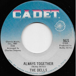 The Dells Always Together USED VINYL 7INCH 45 RPM