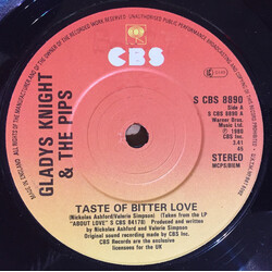 Gladys Knight And The Pips Taste Of Bitter Love USED VINYL 7INCH 45 RPM SINGLE STEREO