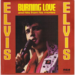 Elvis Presley Burning Love And Hits From His Movies Vol. 2 Vinyl LP USED