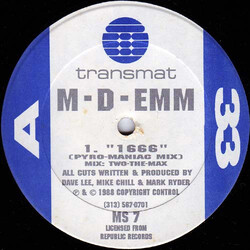 M-D-Emm 1666 / Get Acidic VINYL 12" USED