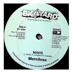 Merciless / Daddy Sylva Mavis / Caution USED VINYL 12INCH