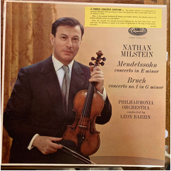 Nathan Milstein / Felix Mendelssohn-Bartholdy / Max Bruch / Philharmonia Orchestra / Leon Barzin Concerto In E Minor / Concerto No. 1 In G Minor Vinyl