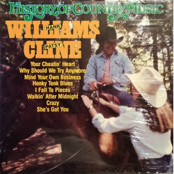 Hank Williams / Patsy Cline History Of Country Music Vinyl LP USED