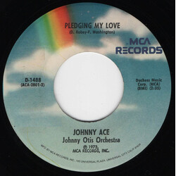 Johnny Ace Pledging My Love / Anymore USED VINYL 7INCH 45 RPM SINGLE REISSUE