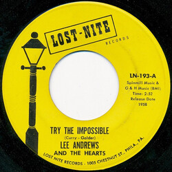 Lee Andrews & The Hearts Try The Impossible USED VINYL 7INCH 45 RPM REISSUE