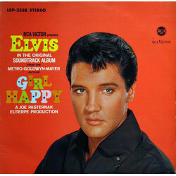 Elvis Presley Girl Happy Vinyl LP USED