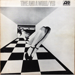 Yes Time And A Word Vinyl LP USED