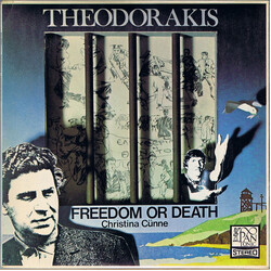 Mikis Theodorakis / Christina Cünne Freedom Or Death Vinyl LP USED