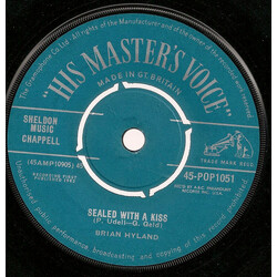 Brian Hyland Sealed With A Kiss USED VINYL 7INCH 45 RPM SINGLE