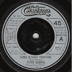 Peter Gabriel Games Without Frontiers USED VINYL 7INCH SINGLE 45 RPM