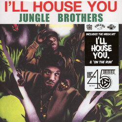 Jungle Brothers I'll House You / On The Run USED VINYL 7INCH 45 RPM SINGLE REISSUE