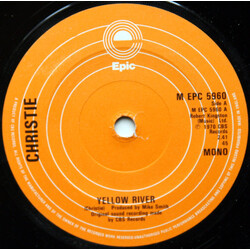 Christie Yellow River / Iron Horse USED VINYL 7INCH 45 RPM REISSUE
