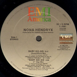 Nona Hendryx Baby Go-Go (Superstitious Mix) VINYL 12" USED