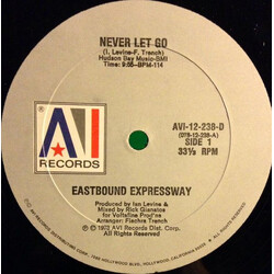 Eastbound Expressway Never Let Go USED VINYL 12INCH 33 S RPM