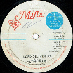 Alton Ellis Going Back To Africa / Lord Deliver Us USED VINYL 12INCH 45 RPM
