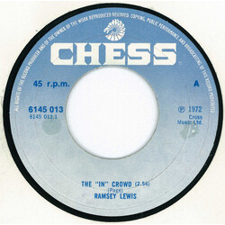 Ramsey Lewis The "In" Crowd USED VINYL 7INCH 45 RPM SINGLE