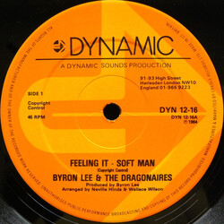 Byron Lee And The Dragonaires Feeling It - Soft Man USED VINYL 12INCH