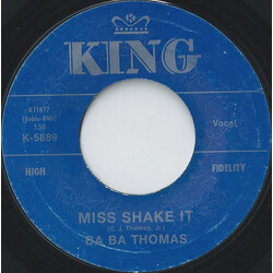 Ba Ba Thomas Miss Shake It USED VINYL 7INCH 45 RPM SINGLE REISSUE