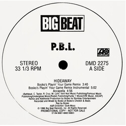 Po' Broke & Lonely Hideaway USED VINYL 12INCH PROMO