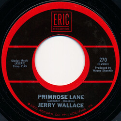 Jerry Wallace Primrose Lane / Shutters And Boards USED VINYL 7INCH 45 RPM STYRENE STEREO