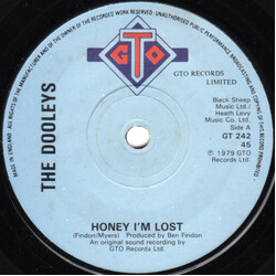 The Dooleys Honey I'm Lost USED VINYL 7INCH 45 RPM SINGLE