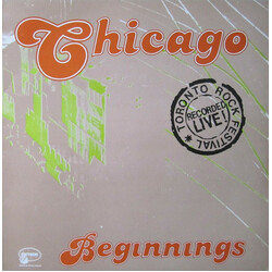 Chicago (2) Beginnings - Toronto Rock Festival, Recorded Live! Vinyl LP USED