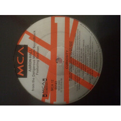 Aaron Hall Curiosity USED VINYL 12INCH 33 S RPM SINGLE
