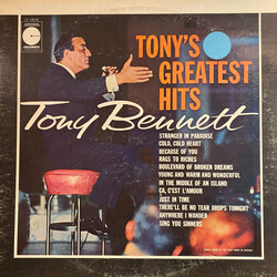 Tony Bennett Tony's Greatest Hits Vinyl LP USED