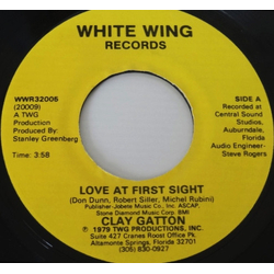 Clay Gatton Love At First Sight / Where We Belong Vinyl 7" USED