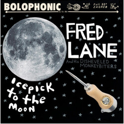 Fred Lane / Disheveled Monkeybiters Icepick To The Moon Vinyl LP USED