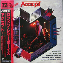 Accept London Leatherboys USED VINYL 12INCH 45 RPM