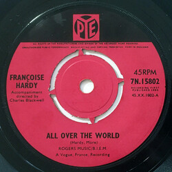 Françoise Hardy All Over The World VINYL 7" USED