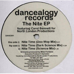 Miles Fontaine / Carol Bennett The Nite EP USED VINYL 12INCH EP 33 S RPM