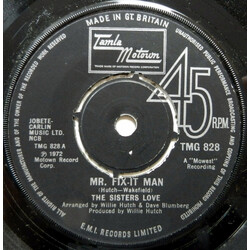 The Sisters Love Mr. Fix-It Man USED VINYL 7INCH 45 RPM