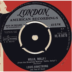 Louis Armstrong And His All-Stars Hello, Dolly! VINYL 7" USED