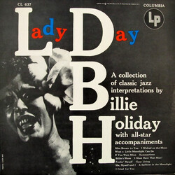 Billie Holiday Lady Day Vinyl LP USED