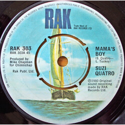 Suzi Quatro Mama's Boy USED VINYL 7INCH 45 RPM SINGLE