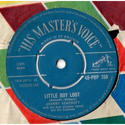 Johnny Ashcroft Little Boy Lost Vinyl 7" USED