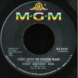 Every Mothers' Son Pony With The Golden Mane USED VINYL 7INCH