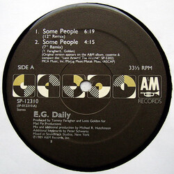 E.G. Daily Some People VINYL 12" USED