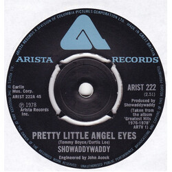 Showaddywaddy Pretty Little Angel Eyes USED VINYL 7INCH