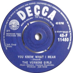 The Vernons Girls Lover Please USED VINYL 7INCH 45 RPM SINGLE