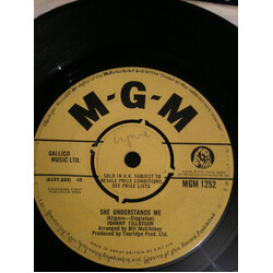 Johnny Tillotson She Understands Me / Tomorrow USED VINYL 7INCH 45 RPM