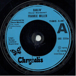 Frankie Miller Darlin' USED VINYL 7INCH 45 RPM SINGLE