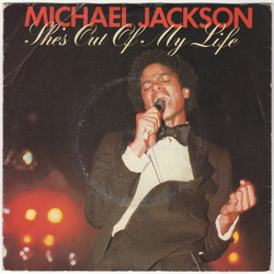 Michael Jackson She's Out Of My Life Vinyl 7" USED