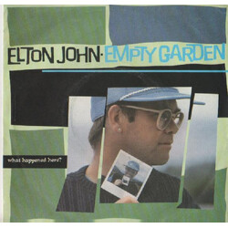 Elton John Empty Garden VINYL 7" USED